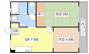 メゾンルミエールの物件間取画像